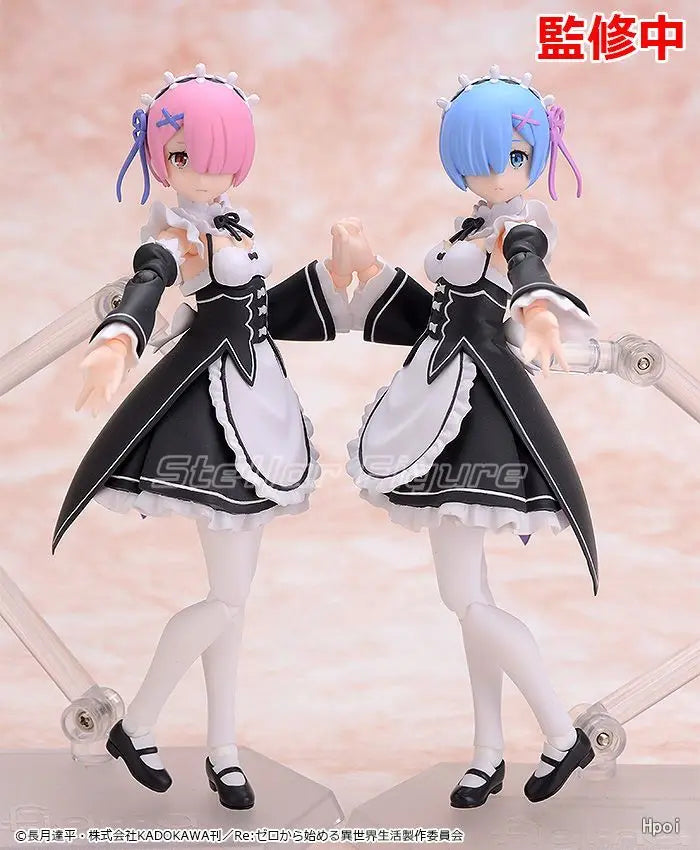 【SF】In Stock Original Max Factory Figma346 Re ZERO Starting Life in Another World REM Figures Collection Animation Gift