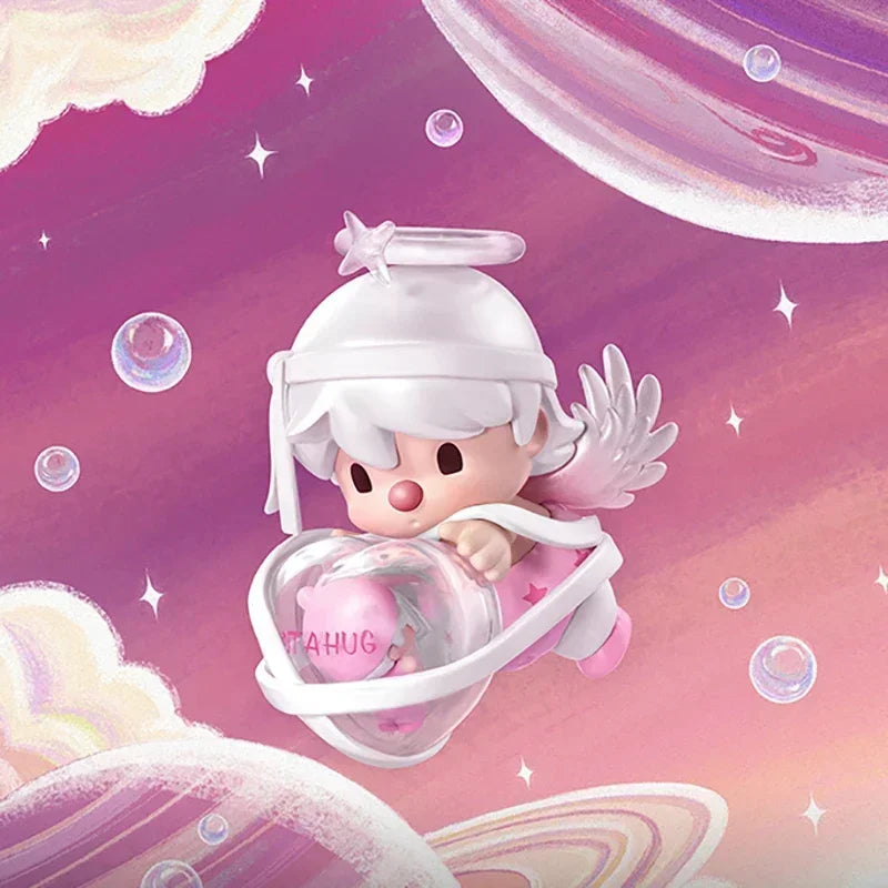 POP MART Sweet Bean I Want a Hug-Serie Blindbox-Spielzeug Kawaii Anime-Actionfigur Überraschungs-Mystery-Box Puppen Mädchengeschenk
