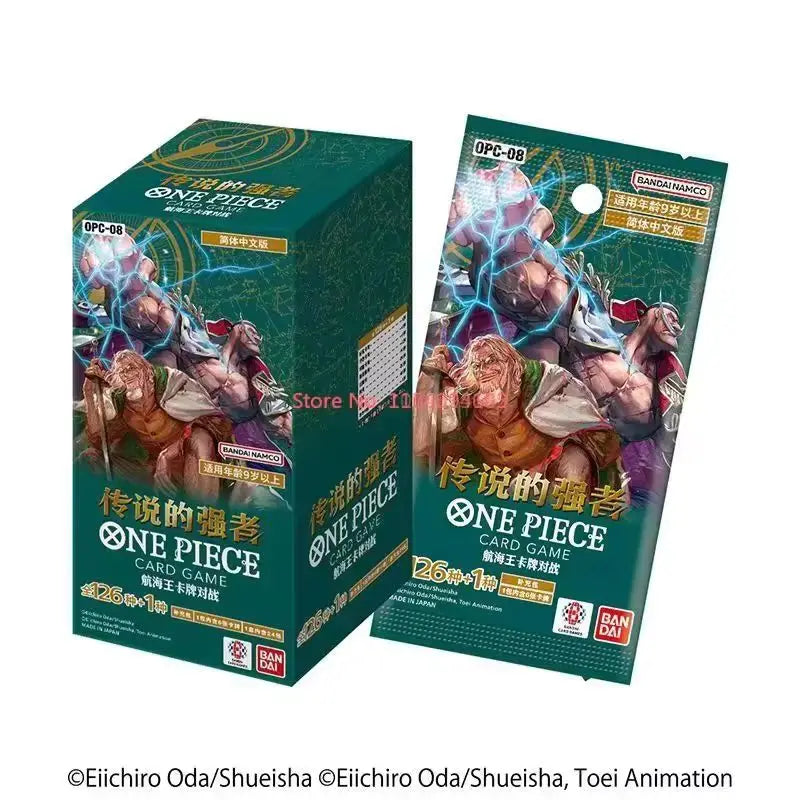 In Stock 2025 Bandai Genuine One Piece Opcg Tcg Game Card Chinese Version Op13 Carrying On His Will Collection Card Toys