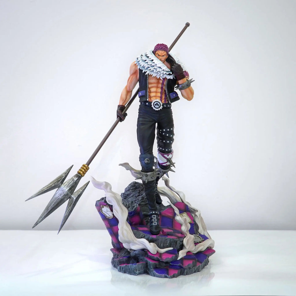 One Piece Charlotte Katakuri Battle Awakening Ver. Large Scale Figure Anime Statue Desktop Decoration Gift