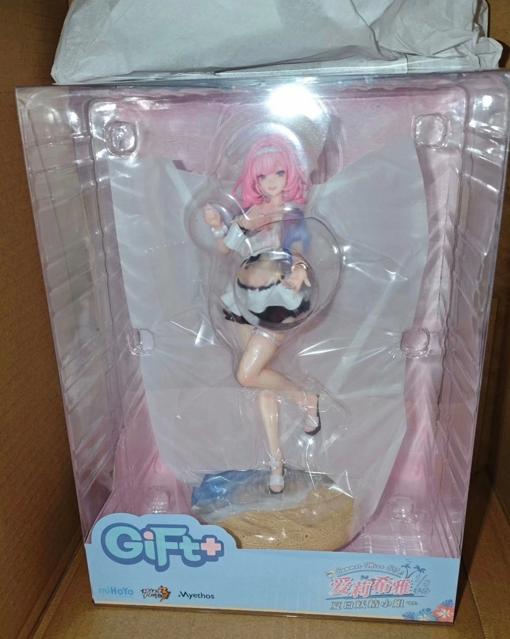 New in Stock Myethos Honkai Impact 3 Gift+ The Best Woman in The World Alicia Miss Summer Fairy 1/8 Figure