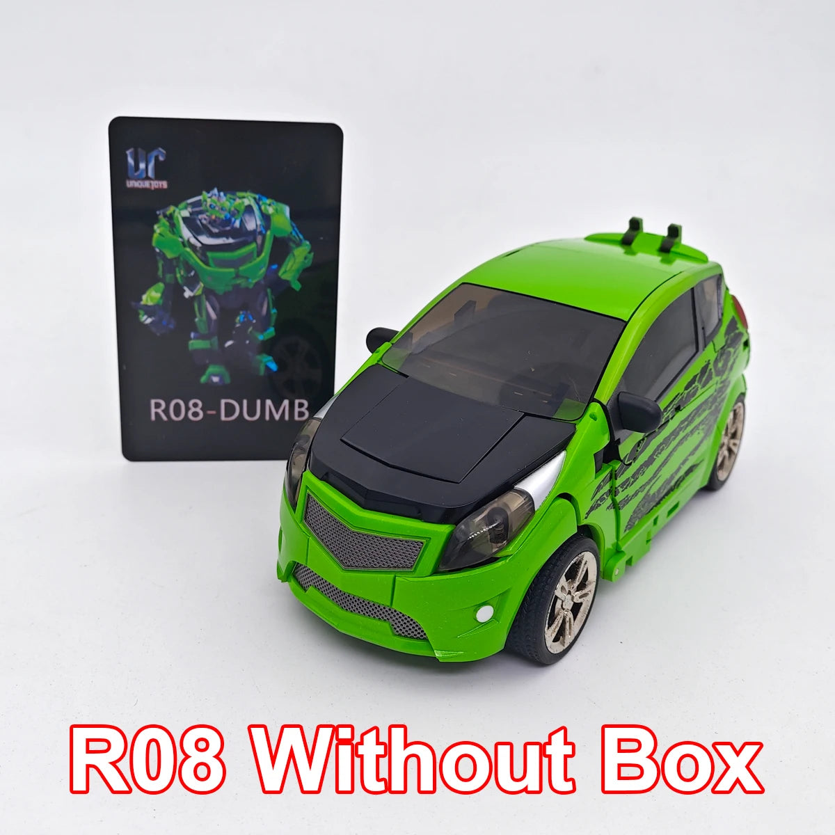 UT Transformation R-08 R08 Skids R07 R-08 Mudflap Dumber Twins 13cm Unique Toys Trax Alloy Action Figure Robot Toys