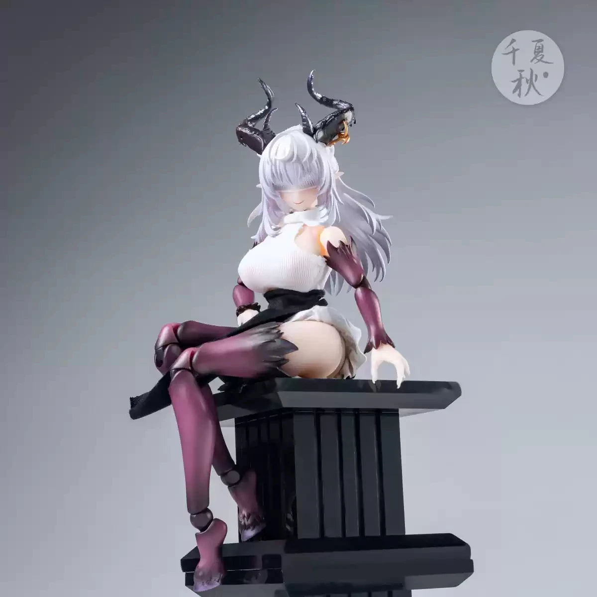 C011-EX01 1/12 Scale Gradient Lothia Elasticity Nun Uniform High Fork Jumpsuit Dress For 6in Mobile Suit Girl Action Figure Body