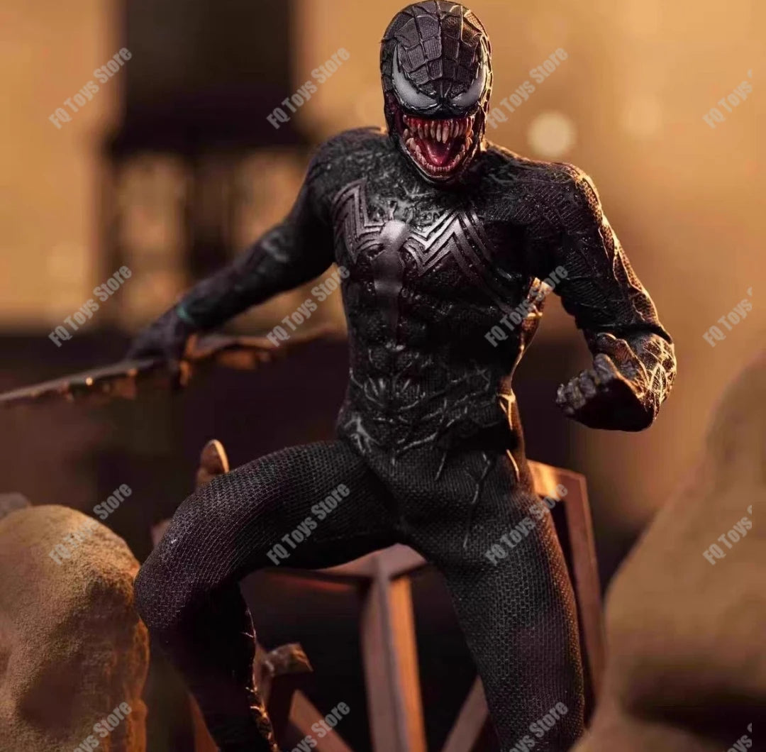 In Stock SAWTOOTH TOYS X 6in Studio STM-20251 1/12 Venom Symbiotic Variant Double Headed Carving Full Set 6in Action Figure Gift