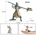 Oenux Gryphon Riders Griffon Knight Crossbowmen Berserkers Action Figures Soldiers Model PVC Collection Miniature Game Kids Toy