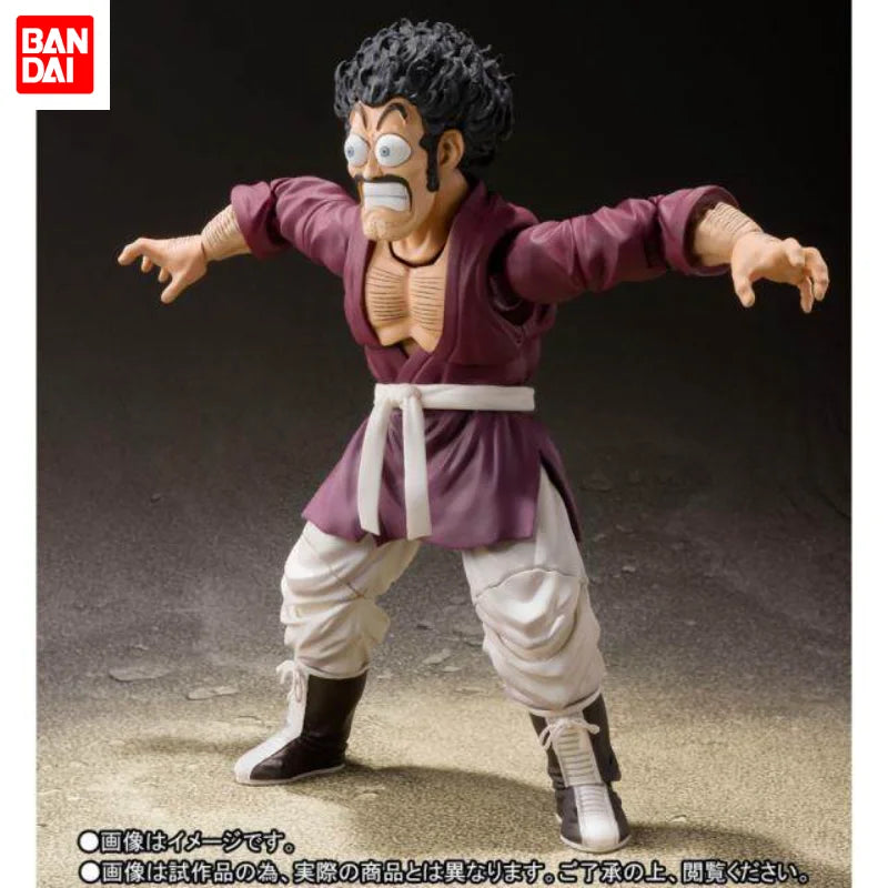 Bandai S.H.Figuarts Dragon Ball Dragon Ball Mr. Satan Mr. Satan Action Figure Toy Figurine Gift Collectible in Stock