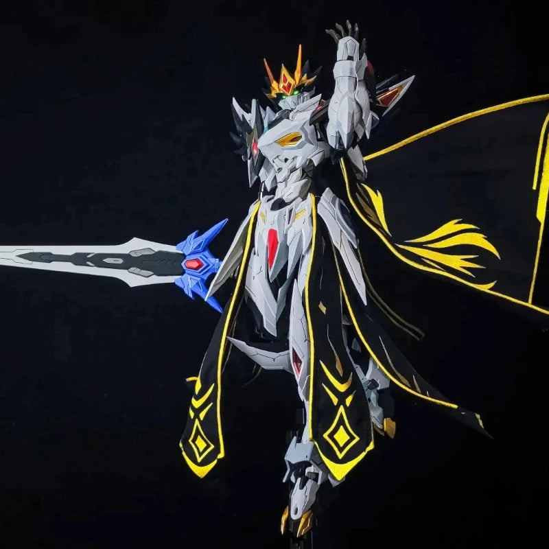 Motor Nuclear Cao Ren 1/72 Alloy Mecha Assembly Model Kit Phoenix Form Action Figures With Stand Home Ornament Collectible Gift