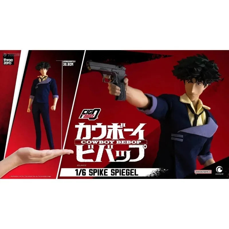 3A Toys Threezero Original Cowboy Bebop Series 1\6  FigZero Interstellar Cowboy Spike Spiegel Anime Action Figure Model Toys