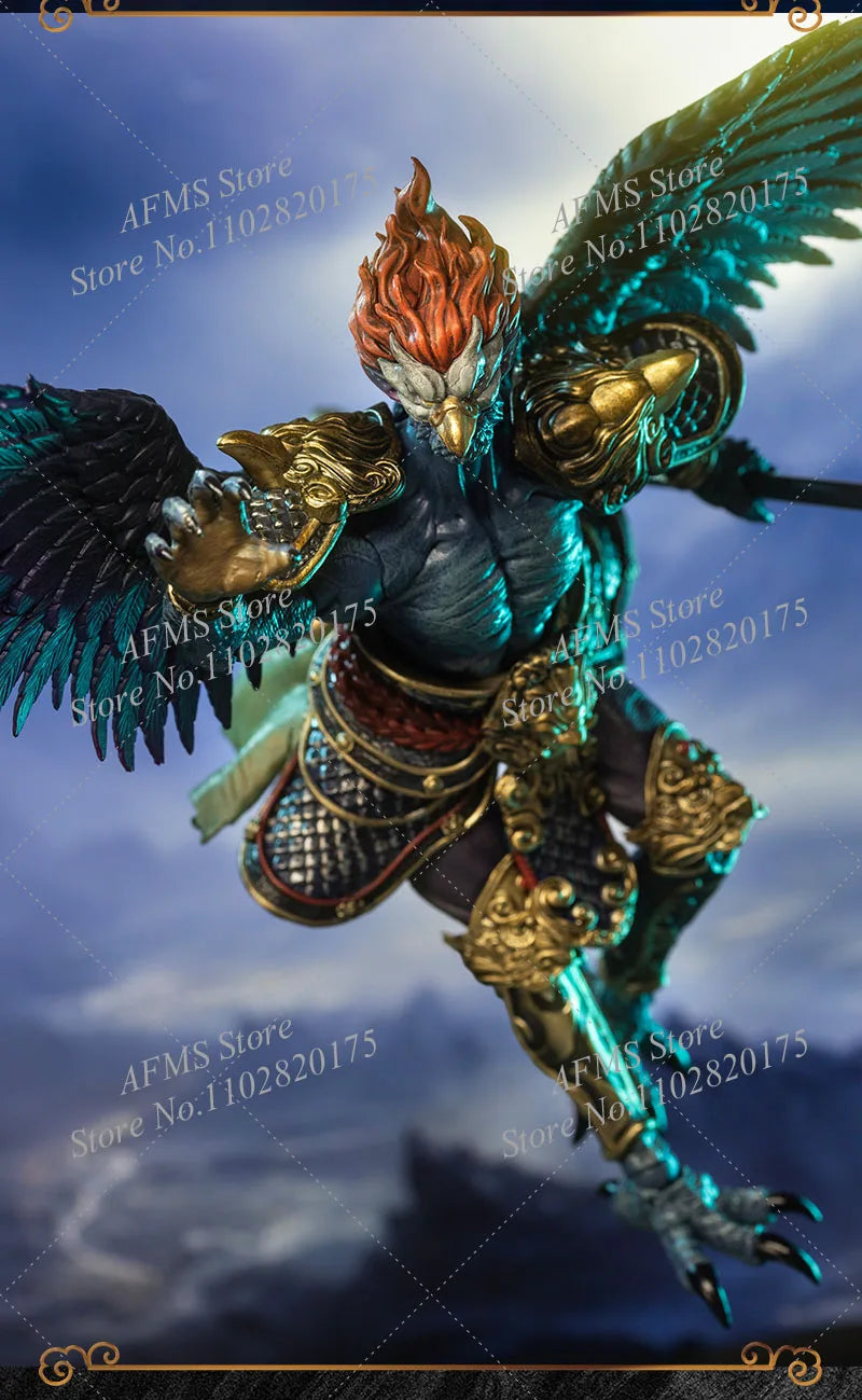 Fancyrealm 1/12 Scale Collectible Figure Lei Zhenzi Chinese Mythological Figures Son Of Thunder 6Inch Men Soldier Model Toys