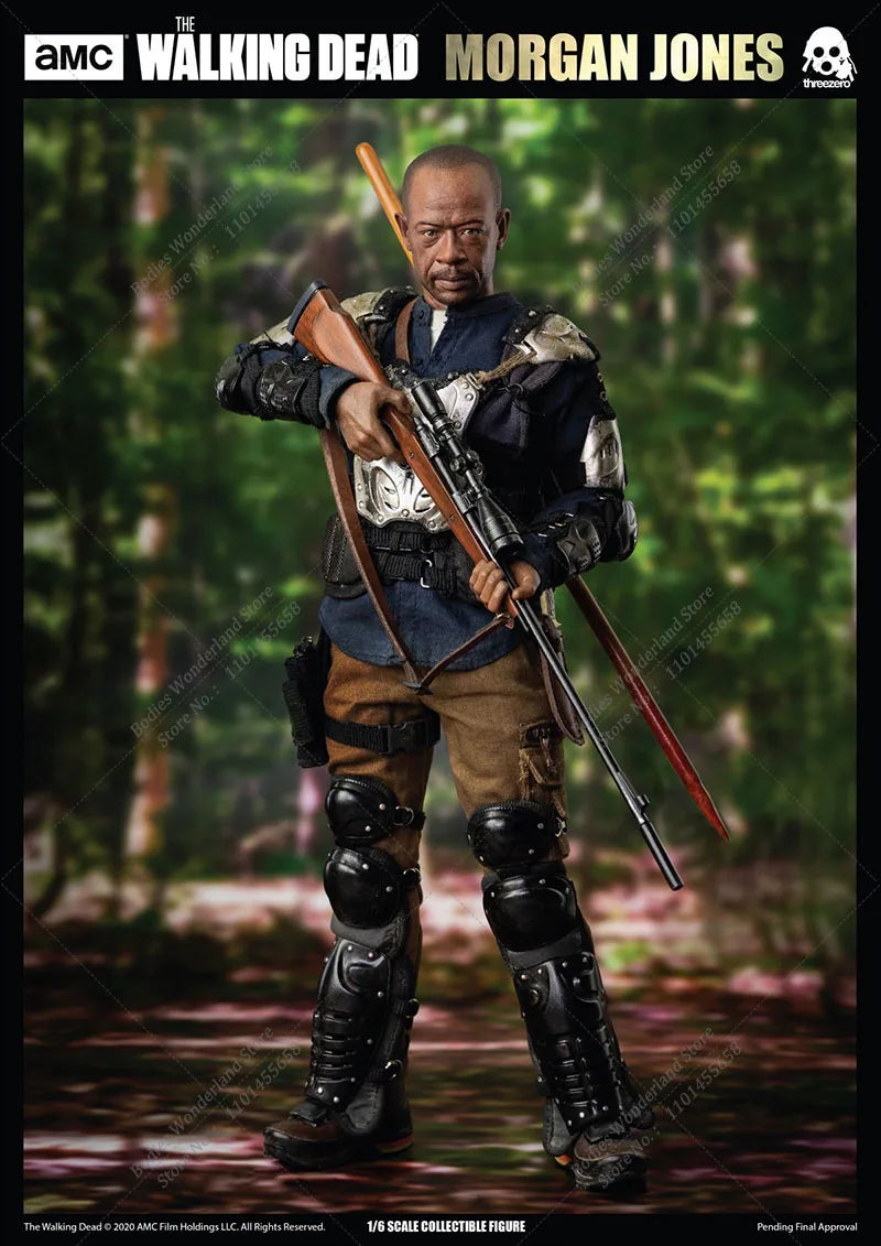 3Z0099 3Z005000W0 1/6 Scale Collectible The Walking Dead Morgan Jones Carol Pelletier 12Inch Male Solider Action Figure Model To