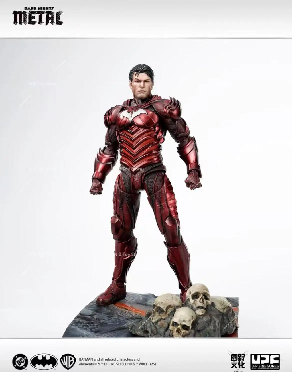 New in Stock Lpzz Red Death U-P-Finegures 1/12 Dark Knight Red Death Action Anime Character Gift Toy