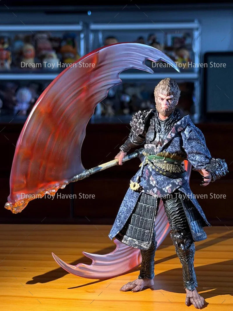 INART 1/12 Scale Male Soldier Black Myth Wukong The Chosen One Monkey King 6Inch Action Figure Model Fans Collectible