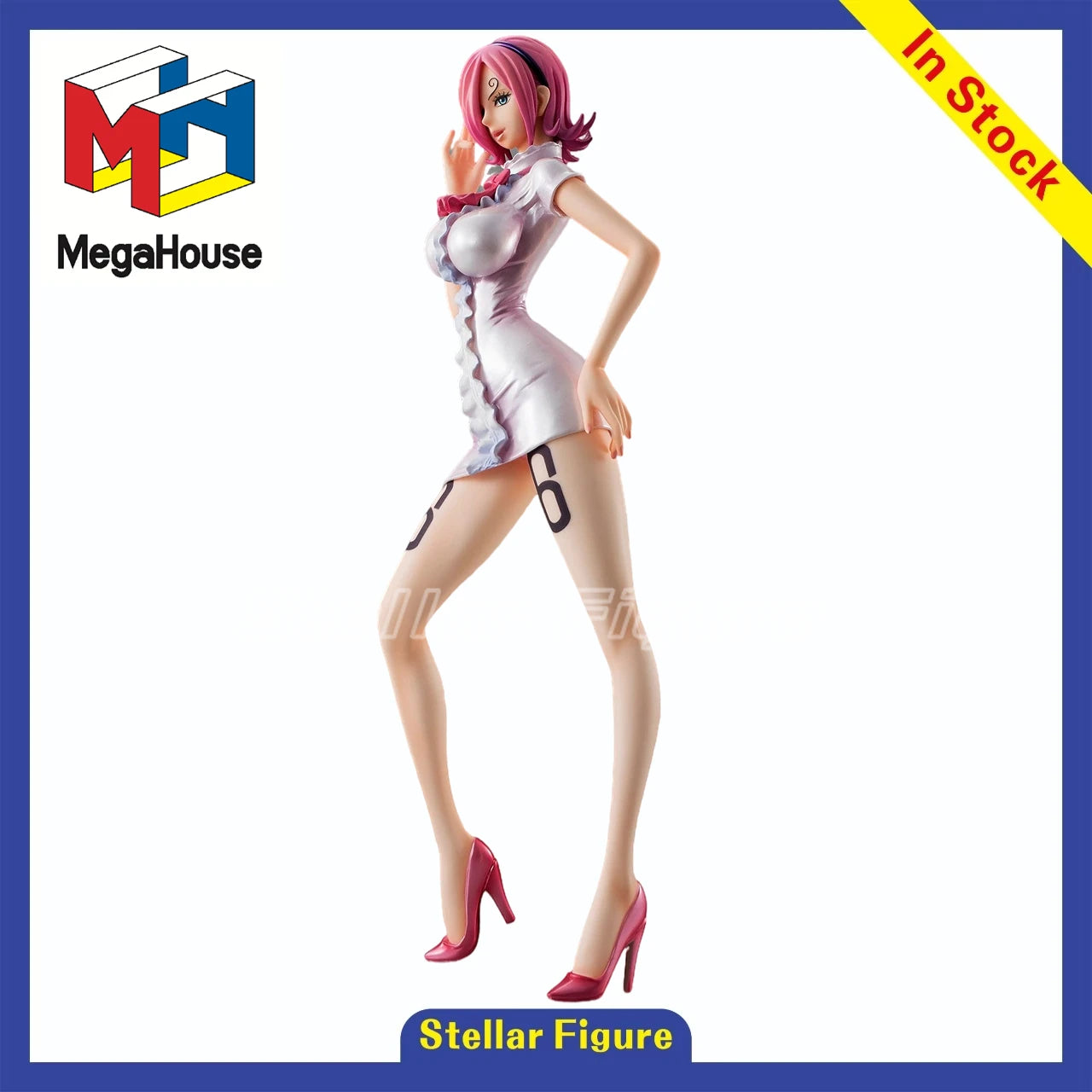 【SF】In Stock MegaHouse Portrait.Of.Pirates ONE PIECE Vinsmoke Reiju 1/8 Scale Figures Model Collection Gift