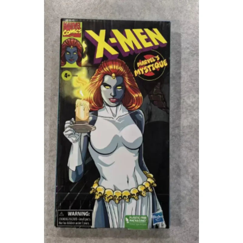 Original Hasbro Marvel Legends Series X-MAN Mystique Anime Figure Toys Collection Gifts