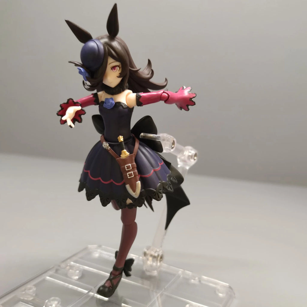 Genuine SHF Uma Musume Pretty Derby Series Figurine Pvc Anime Figure Poseable Doll Model Collectible Action Model In Stock Gift