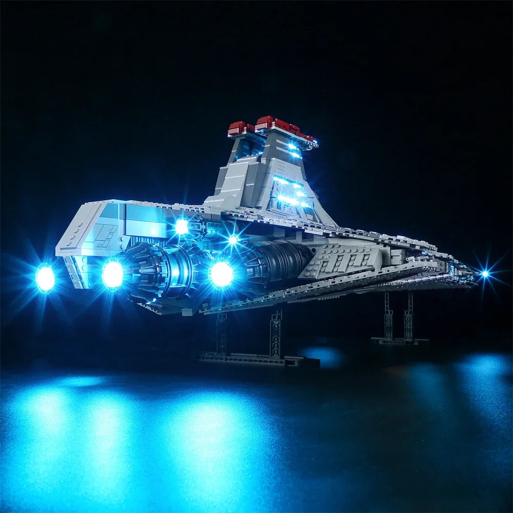 Ship From Italy Lighting For LEGO 75367 Venator-Class Republic Attack Cruiser Not Include Building Block(Only Led Light Kit)