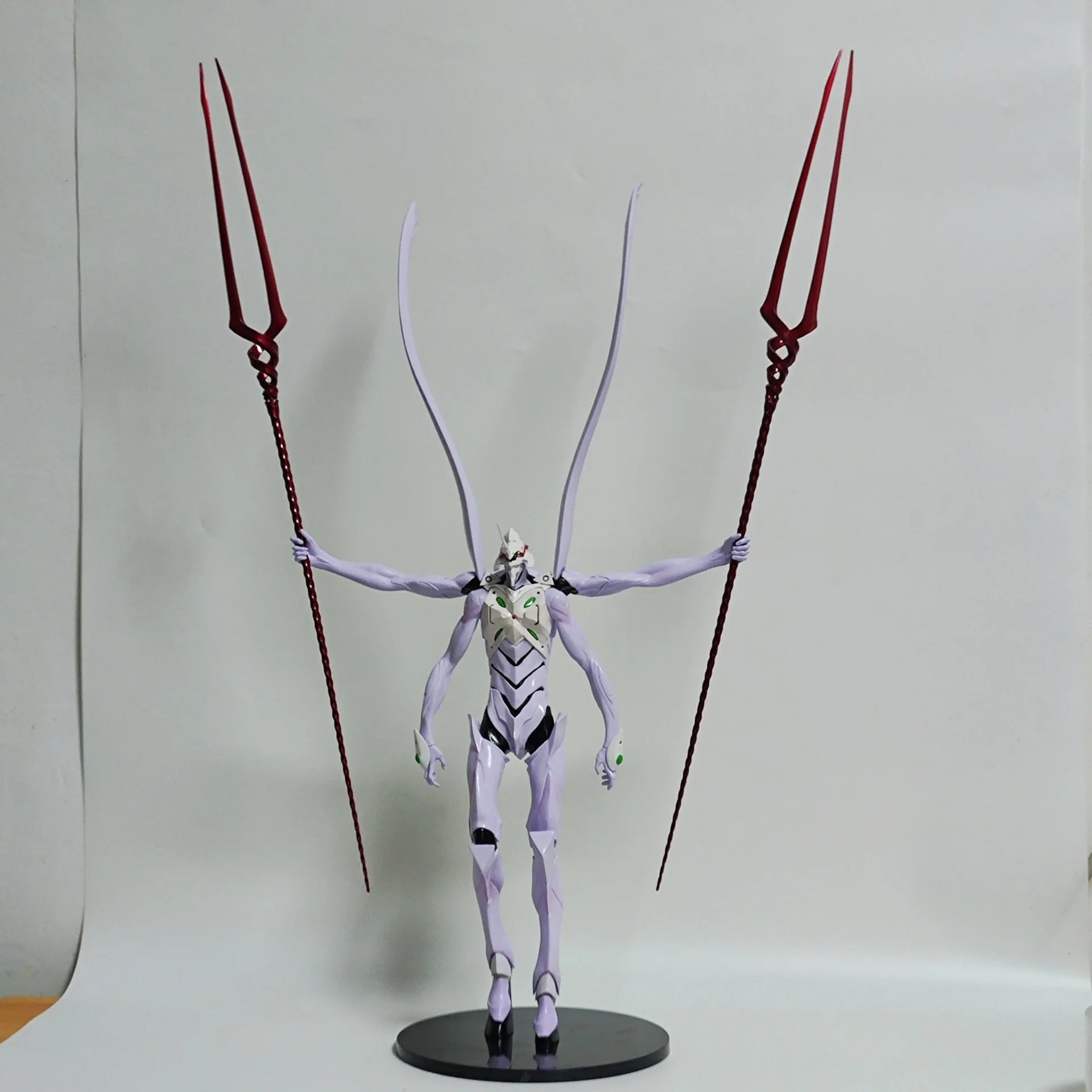 60 cm große Anime EVA EVANGELION-13 Mythical Awakening Version Cassius' Speer Actionfigur PVC Modell Spielzeug Puppe Schreibtischdeko Geschenk