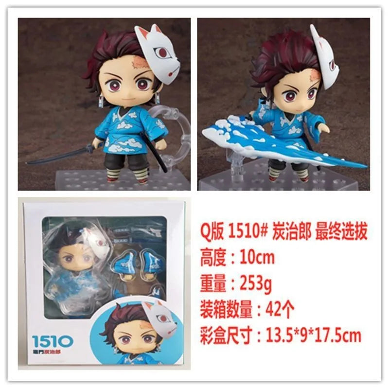 Demon Slayer Kimetsu no Yaiba Nendoroid Muichiro Tokito Q Version 2218# Anime Collectible Action Figure For Anime Fans