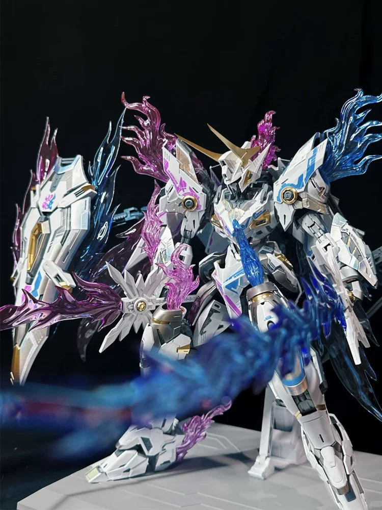 1/100 Snaa Blaze Emperor Ver. Phantom Flame Spirit Domestic Original Mecha Articulated Joints Model Ornament Action Figure Gift