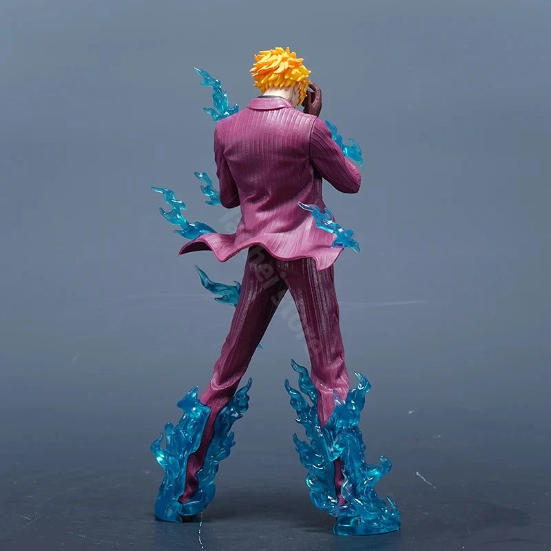 One Piece Figure Sanji Anime Figures VinSmoke Sanji Figurine Devil Foot Statue Pvc Model Collection Decor Toy Birthday Gift