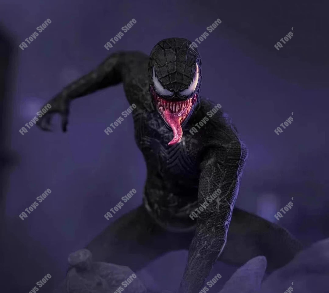 In Stock SAWTOOTH TOYS X 6in Studio STM-20251 1/12 Venom Symbiotic Variant Double Headed Carving Full Set 6in Action Figure Gift