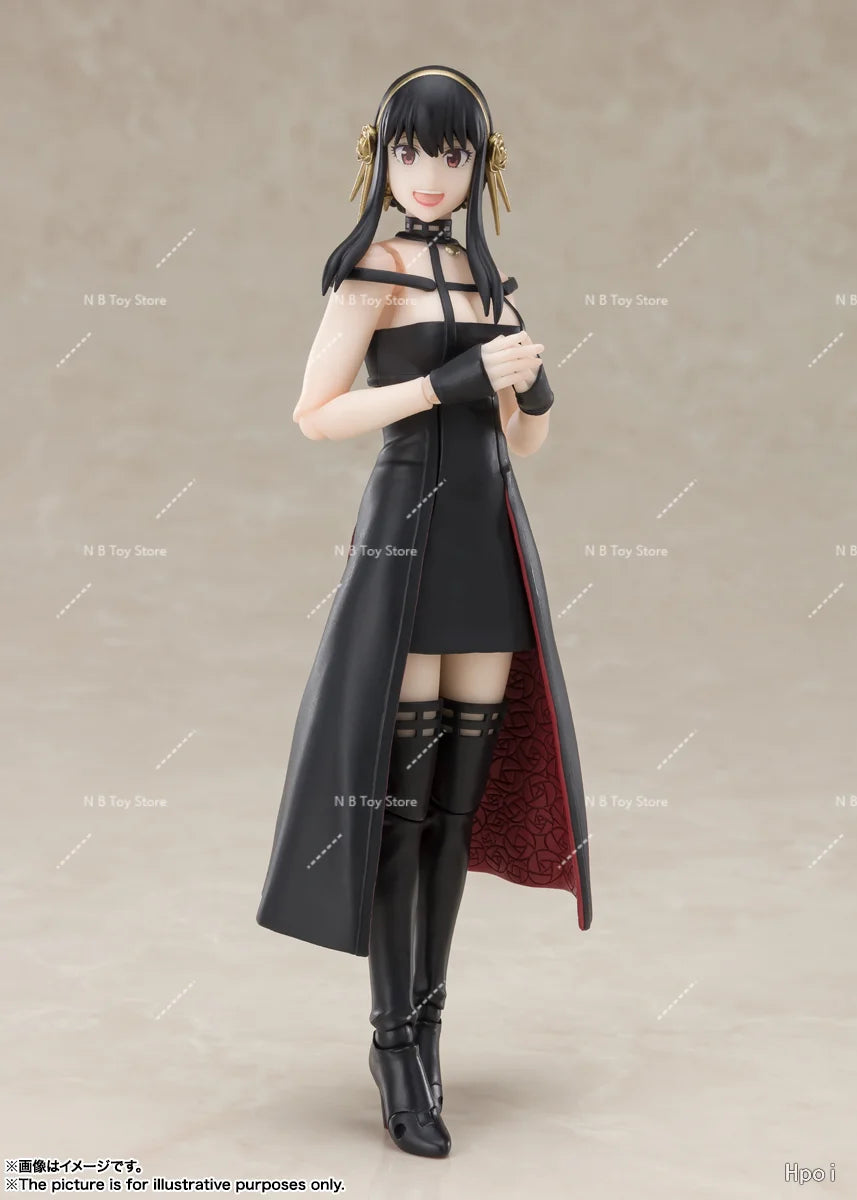 In Stock Bandai S.H.Figuarts Spy × Family Yor Forger Loid Forger Anya Forger PVC Model Animation Character Action Toy Toy Action