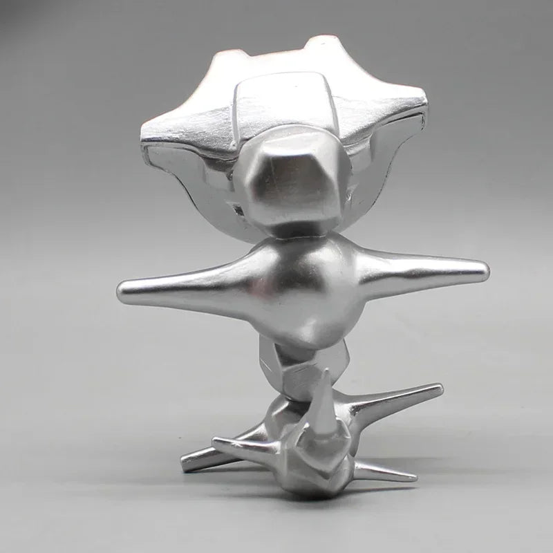 10 cm Pokemon Steelix Actionfigur Anime Figuren Silber Evolution Kawaii Mini Puppe Modell Desktop Dekoration Kinder Sammlung Spielzeug
