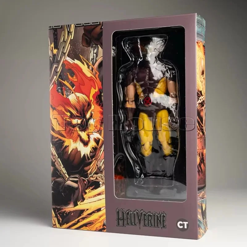 In Stock Ct Toys Hellverine Figure Wolverine Mafex 096 138 X-Men Anime Action Figure Figurine Statue Model Collection Toys Gift