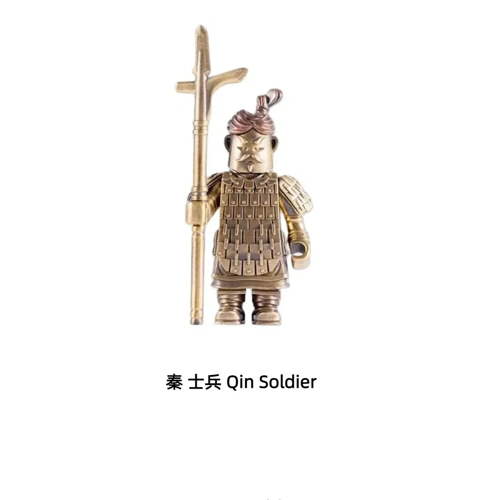 Ancient Tough Character Heroes Delicate Metal Figurine Crusades Templar MOC Building Blocks Magnetic Detachable Bricks Toys