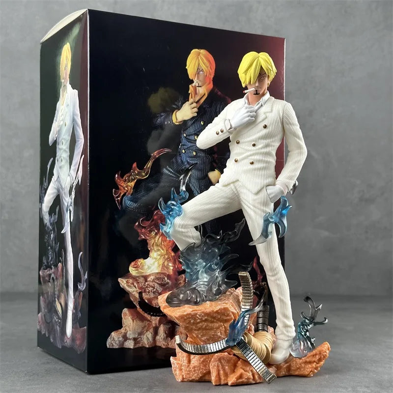 One Piece Resonance Series Lx Doppelflügel Yamaharu Schwarze Füße Yamaharu Anime Statue Modell Handgefertigtes Ornament Junge Geburtstagsgeschenk
