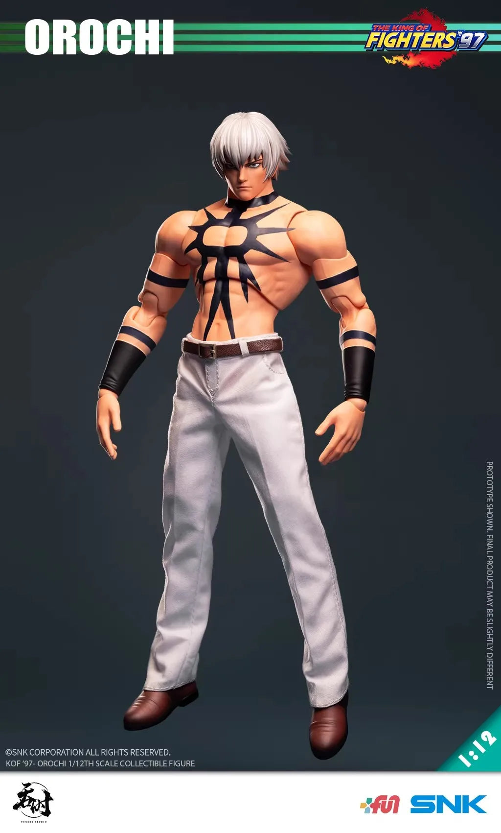 In Stock Original Tunshi Studio TS-015 KOF '97 Orochi Sun God SNK Genuine Authorized 1/12 Action Figure Toys