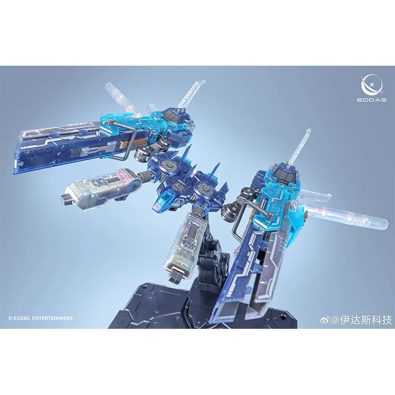 In Stock EDDAS Model Asgard MG 1/100 Hologram Ver. Assembly Model Kit Toy Special Clear Color Action Figure Model Kits Gifts