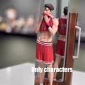 34cm The First Slam Dunk Anime Figures Miyagi Ryota Action Figure Fabric Pants Pvc Model Gk Statue Collectible Toys Decora Gifts