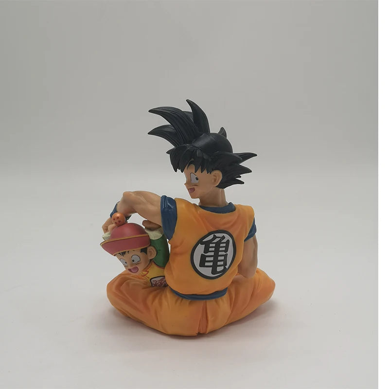 Amine Dragon ball Son Goku & Baby Gohan Action Figure Toys