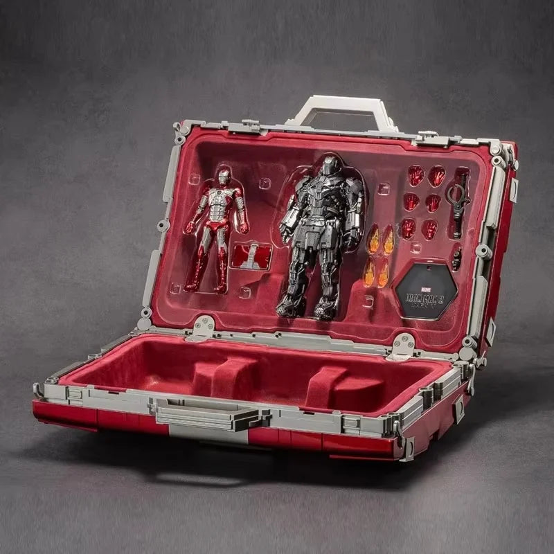 Ironman Suitcase Action Figure Mk5 1:1 Scale Collectible Toy Limited Edition for Boys Birthday Gift by Zhongdong Toys