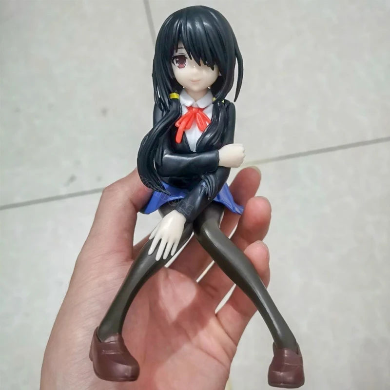 13cm KDcolle Date A Live Kurumi Tokisaki Wedding Dress Anime Figure Date A Bullet Yatogami Tohka Action Figure Model Doll Toys