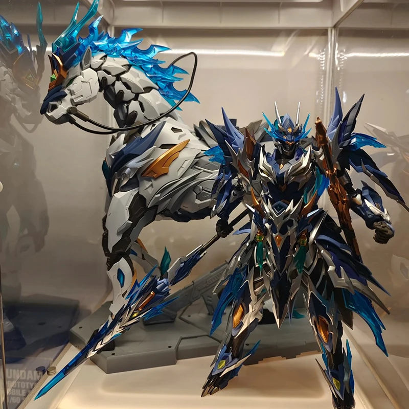 Motor Nuclear Zhao Yun Ultra-Mobile Guochuang Assembled Mecha Model With Mount Alloy Skeleton Highly Playable Collection