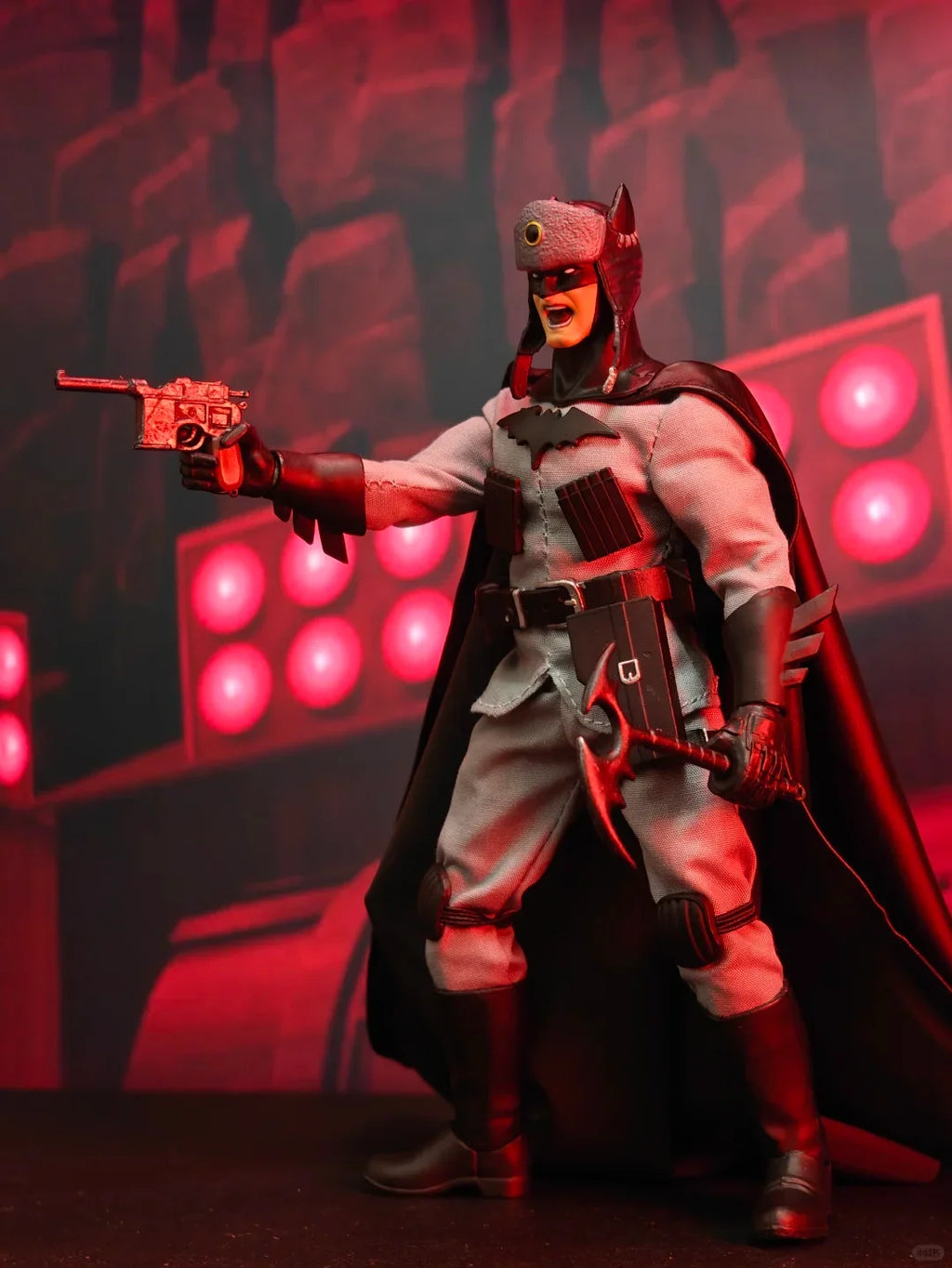 Spot Joy Man Toys JMToys JM001 1/12 Red Series Cold War Terminator Lonely Hero Batman Design 6" Full Set Action Figure Model Toy