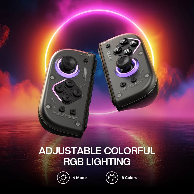 NYXI-Hyperion 2 Wireless Game Controller Dual Hall Joycon Gamepad Compatible with Nintendo Switch 2 Switch OLED And Switch Lite