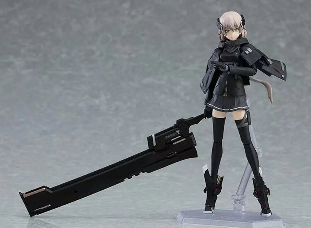 15cm Plamax Heavy Armed High School Anime Figures Figma 485 Action Figure model Doll Collection Toys Gifts