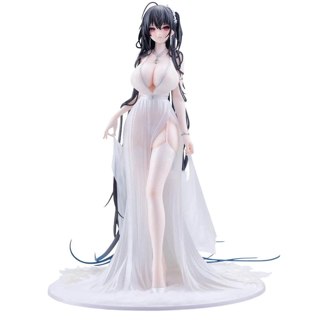 Anime-Figur IJN Taiho im weißen Kleid, Actionfigur IJN Taiho mit Blumenhochzeit, PVC-Modell, Spielzeug, Sammlerfigur, Geschenk