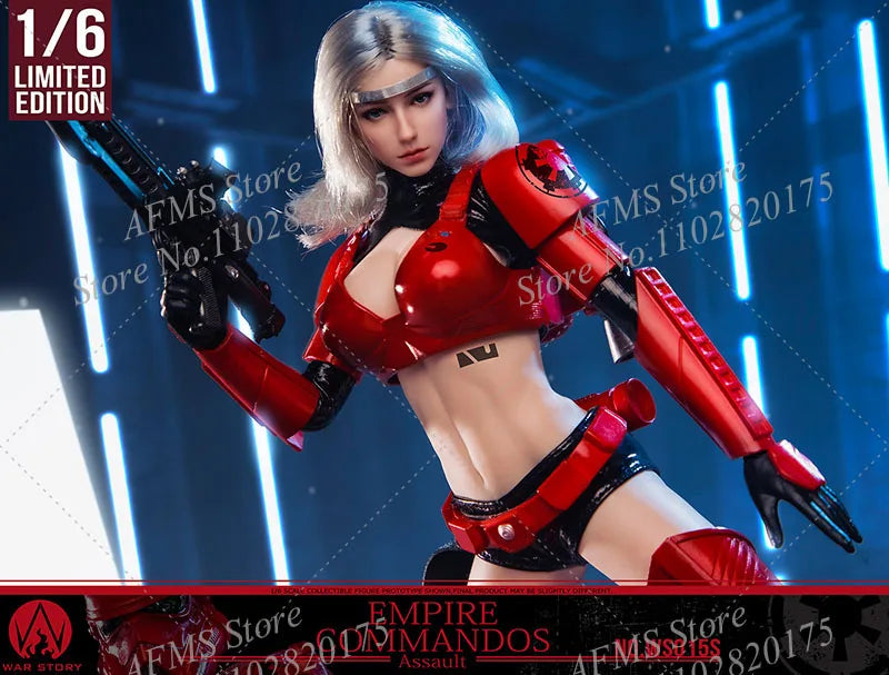 WS015 1/6 Scale Collectible Star Wars Imperial Women's Assault Team Assault Empire Commandas 12Inch women Soldier Action Figure