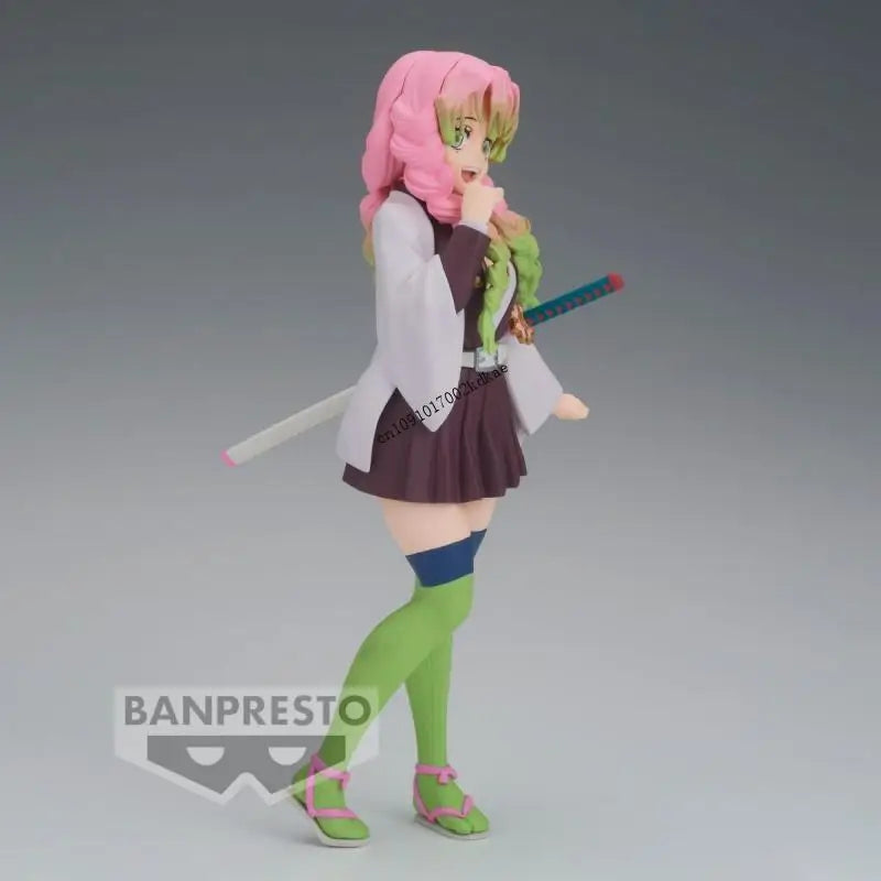 Original Auf Lager Bandai Demon Slayer Kanroji Mitsuri GLITTER &amp; GLAMOURS Figur Anime Charaktere Sammeln Ornamente Modell Niedlich