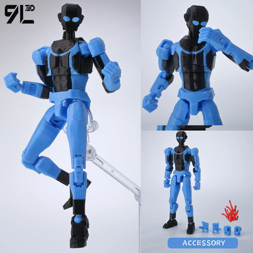 9L3D Dummy13 Unbesiegbarer Omni-Man-Verrat Anime Mehrgelenk-Shapeshift-Spielzeug Kampf-Actionfiguren Freundgeschenk Lucky Titan13