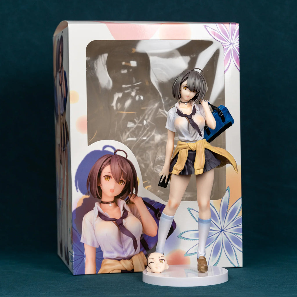 24cm Azur Lane USS Baltimore Time After School Anime Figures Game Statue Cartoon Girls Models Collectible Ornament Doll Toy Gift