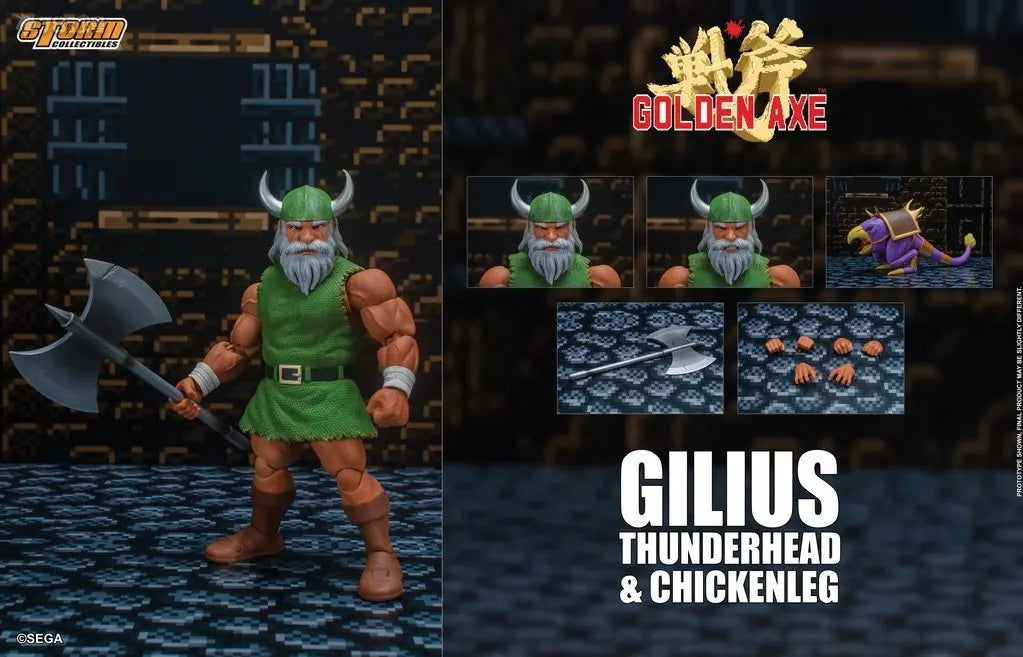 【In Stock】Original STORM COLLECTIBLES Tomahawk Series GILIUS THUNDERHEAD CHICKENLEGt 1/12 Action Figure Toys Model Gift