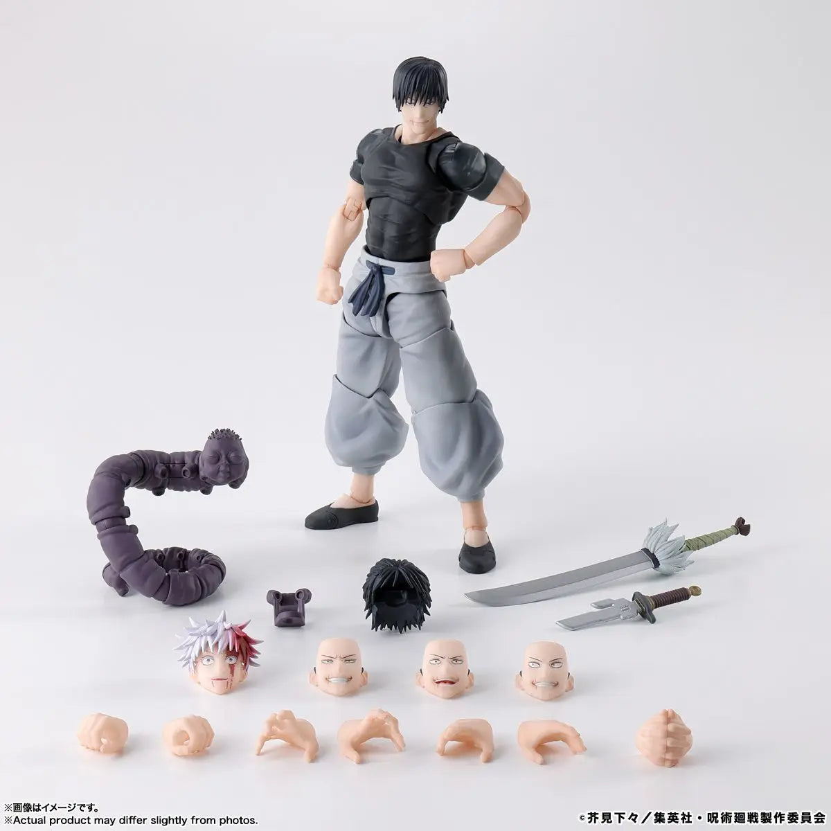 Bandai S.H.Figuarts Toji Fushiguro Jujutsu Kaisen Action Figure Finished Model Replaceable Heads Gift For Children 2026 In Stock