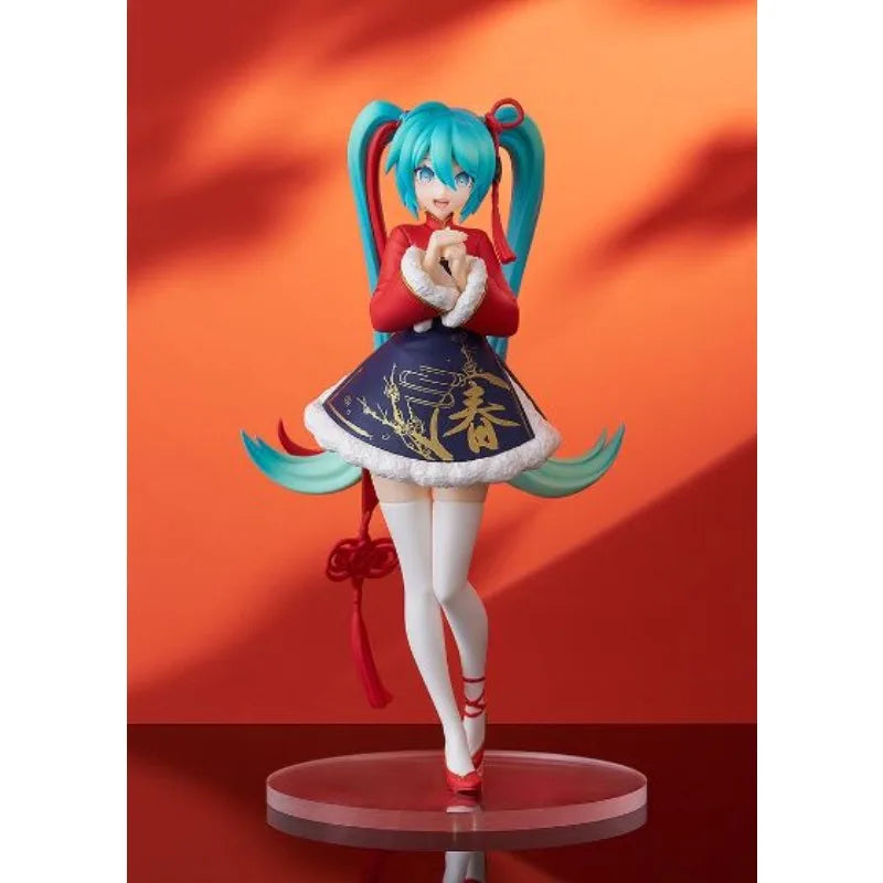 GSC Genuine POP UP PARADE Anime Figure Sour Style Spring Festival 170mm Action Figure Toys for Boys Kids Gift Collectible Model