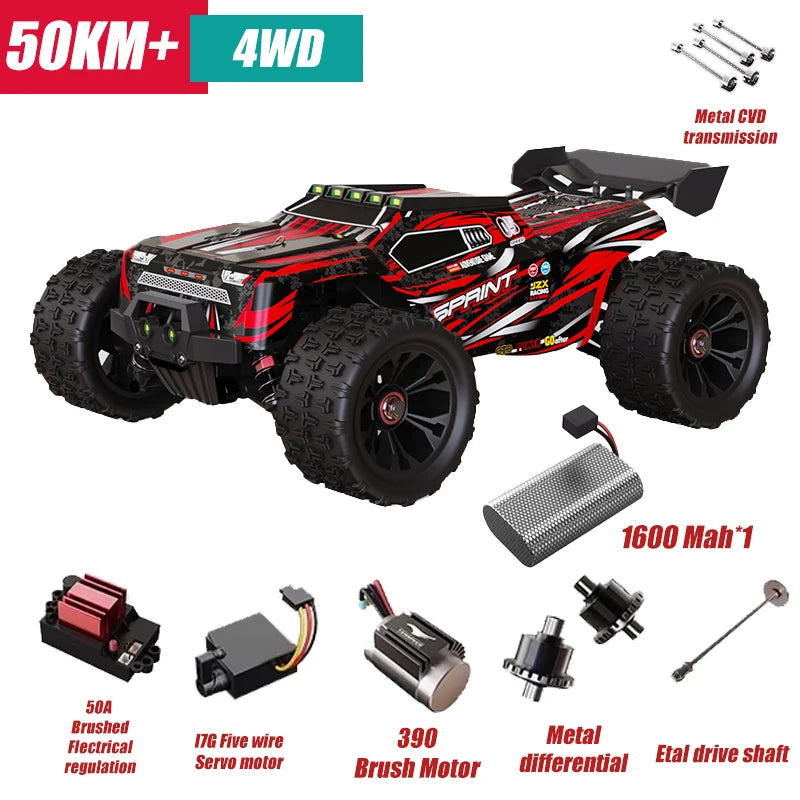 SCY9522PRO 85KM/H High Speed RC Car Brushless 4WD Off-Road Drift Remote Control Car 1:16 Professional Racing Cars SCY9522 50KM/H