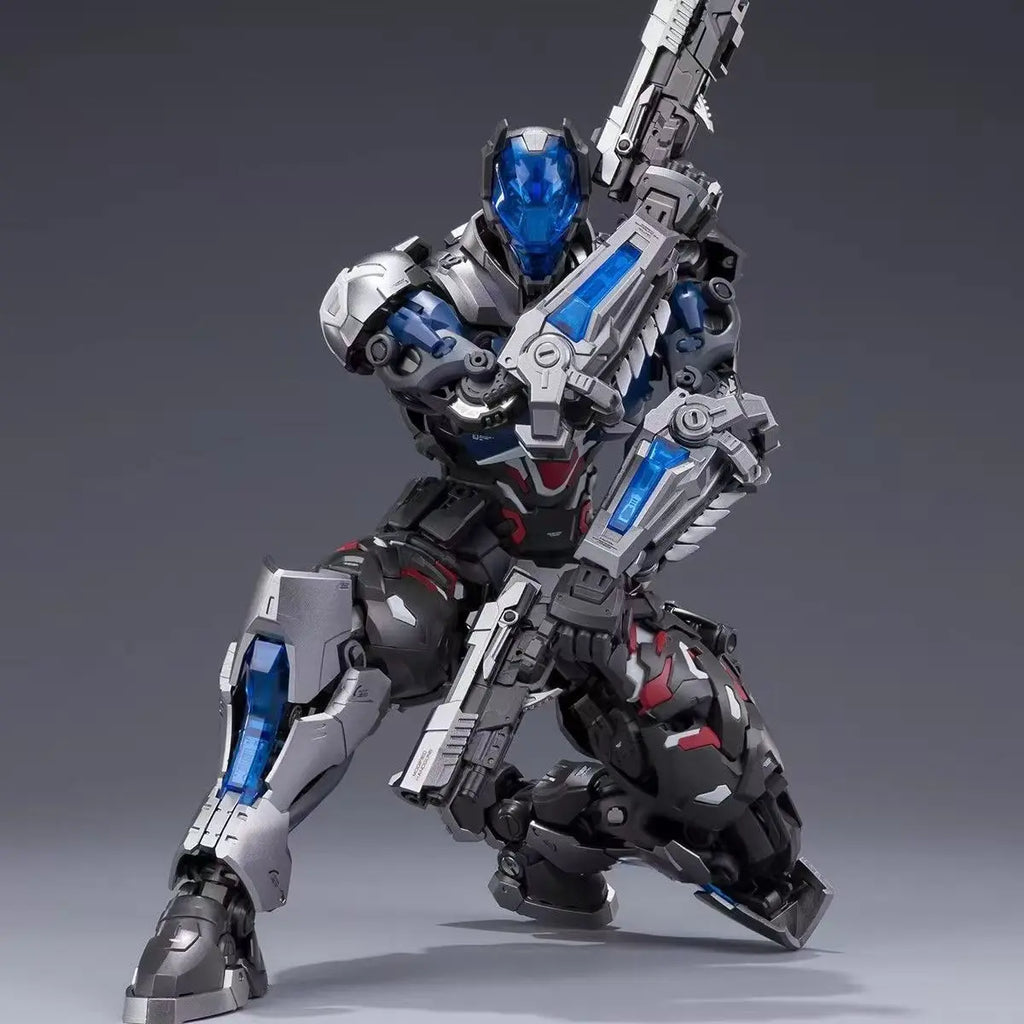 In Stock HEMOXIAN Arkham Knight Assembly Model YuanYe Over Zero Batman Action Figures 1/10 Plastic Model Gifts Toys